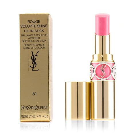 YSL Rose Saharienne (51) Rouge Volupte Shine Oil.